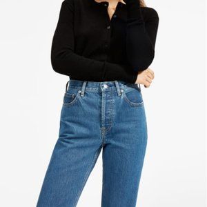 Everlane ’90s Cheeky Straight Jean 28 Ankle Crop